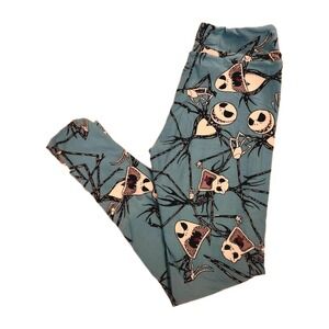Lularoe Leggings Disney The Nightmare Before Christmas One Size Jack Skellington